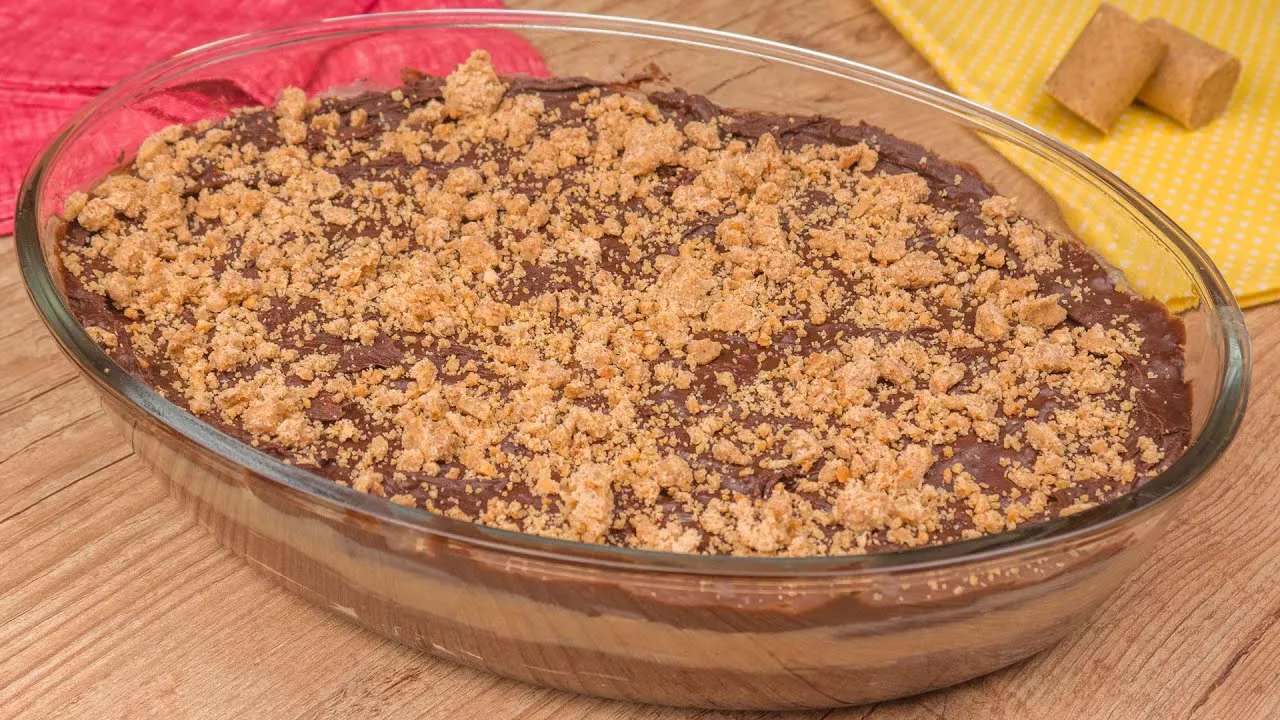 Impressione Seus Convidados com a Sobremesa de Paçoca e Chocolate