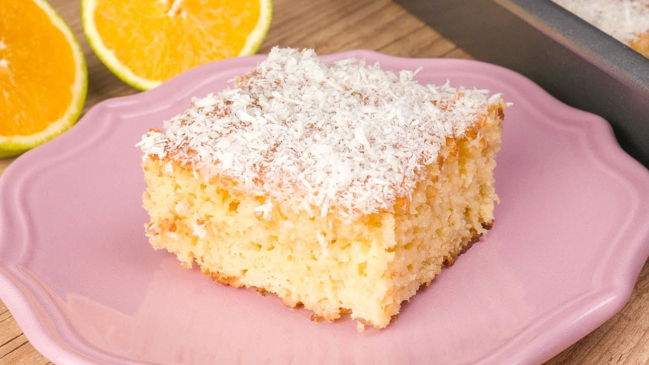 Receita de Bolo de Laranja com Coco: Delicioso e Fácil de Fazer
