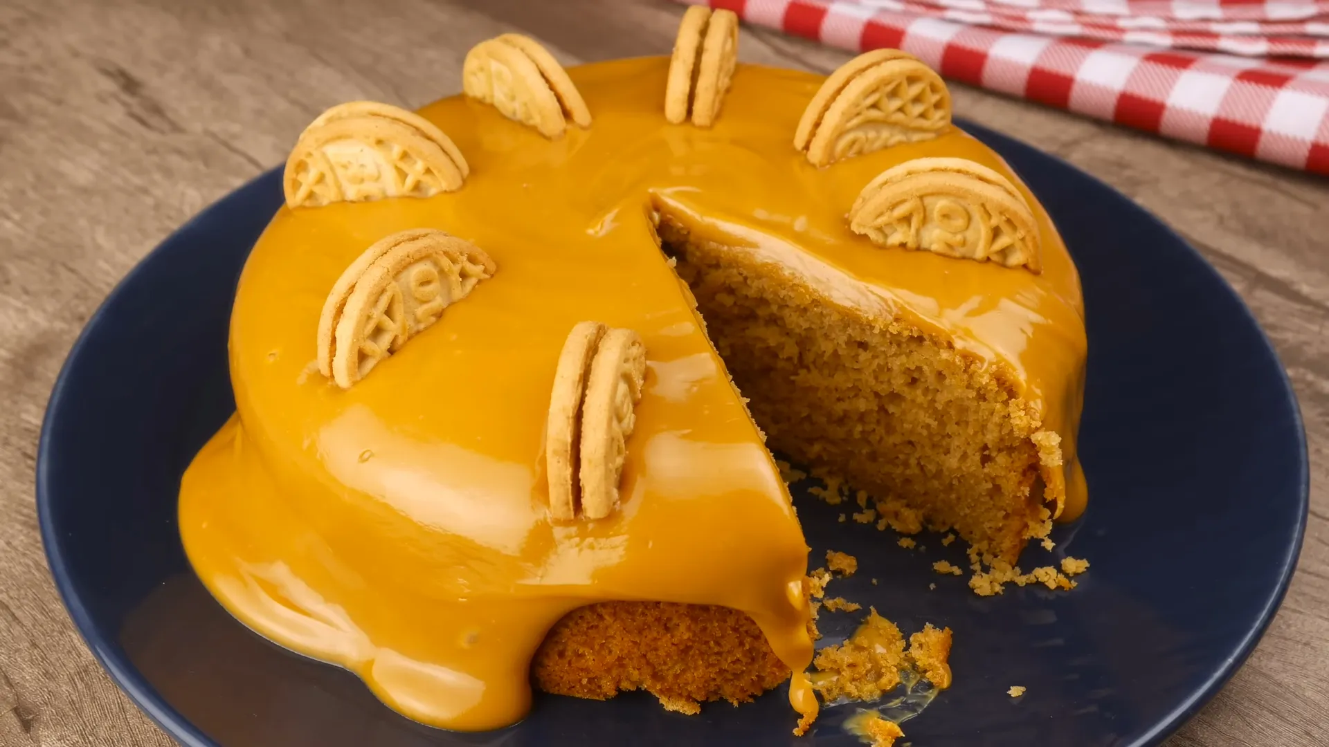 Bolo Bono de Doce de Leite: Feito com Apenas Três Ingredientes Perfeito para o Lanche da Tarde