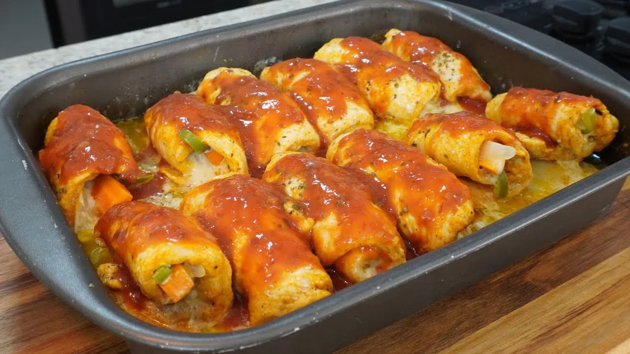 Filé de Frango ao Forno com Batatas, melhor que esse não existe