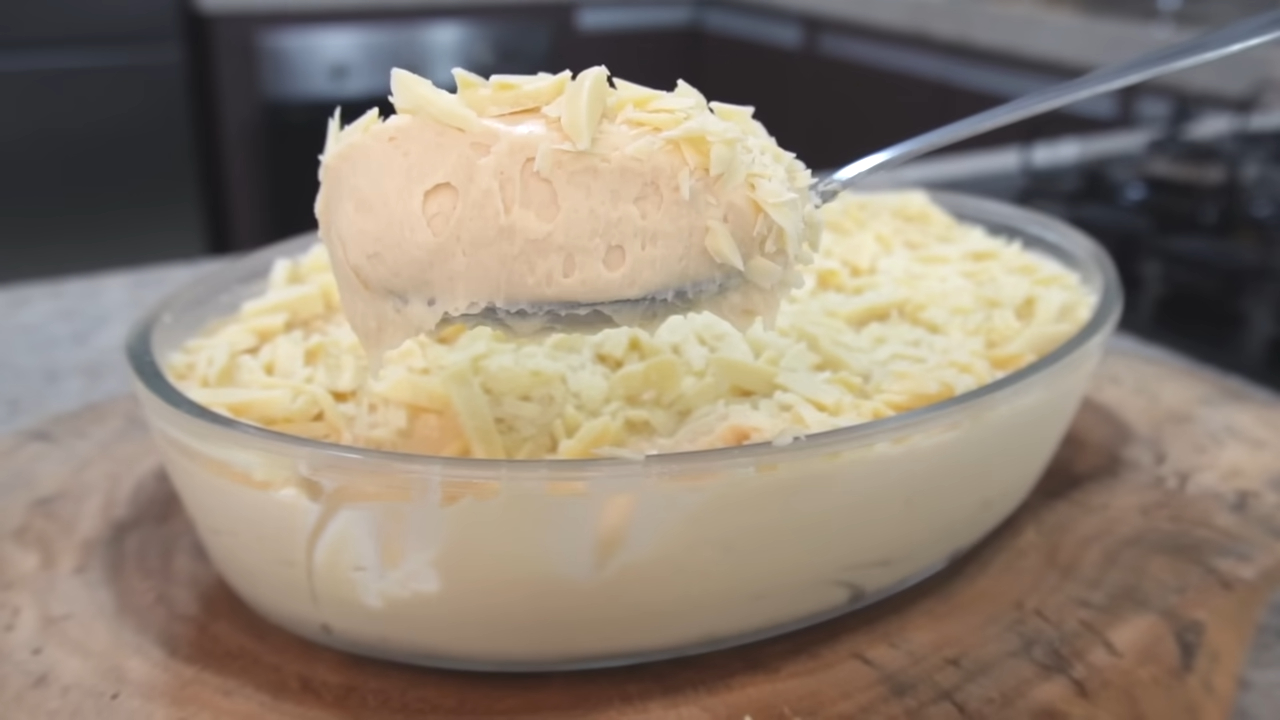 Sobremesa Moça Gelada Com leite ninho muito mais cremosa e saborosa