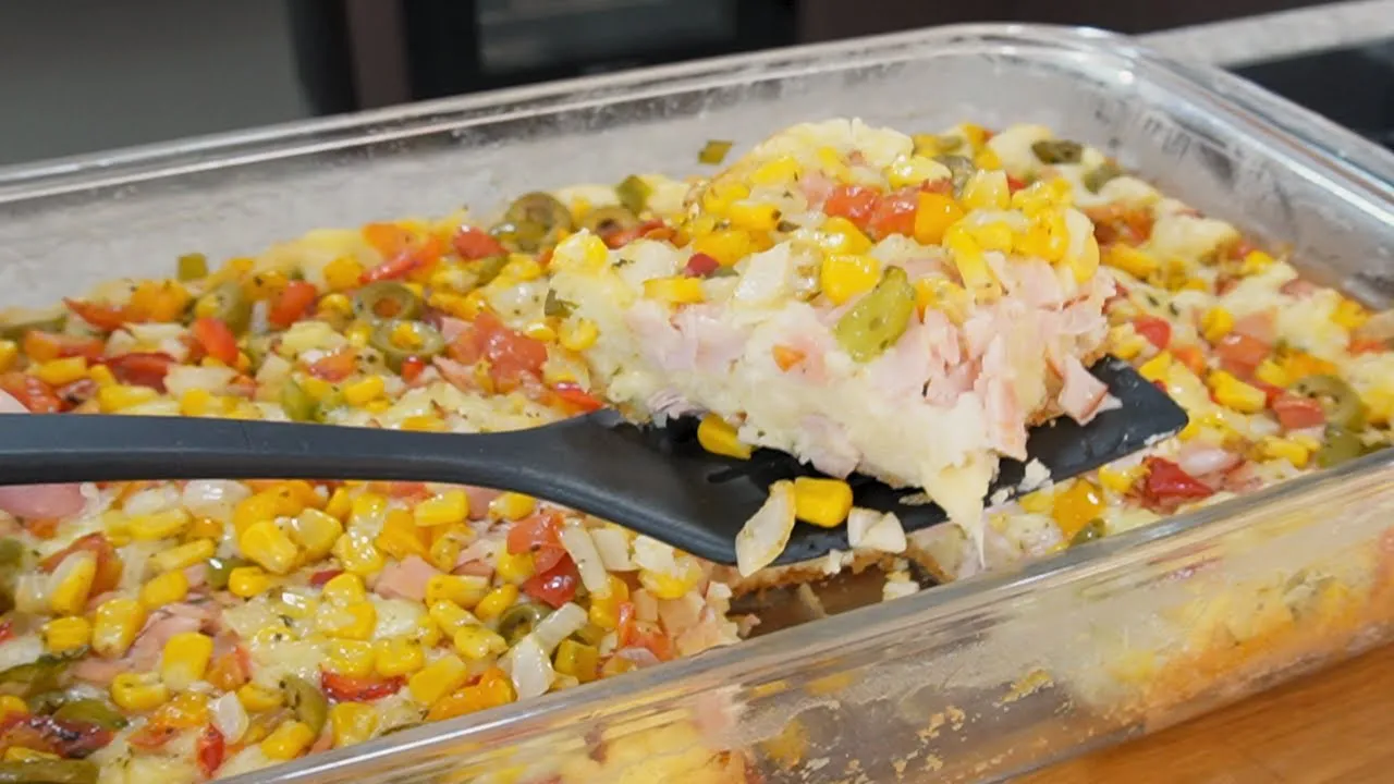 Torta de Liquidificador: Com uma massa perfeita e Recheio suculento