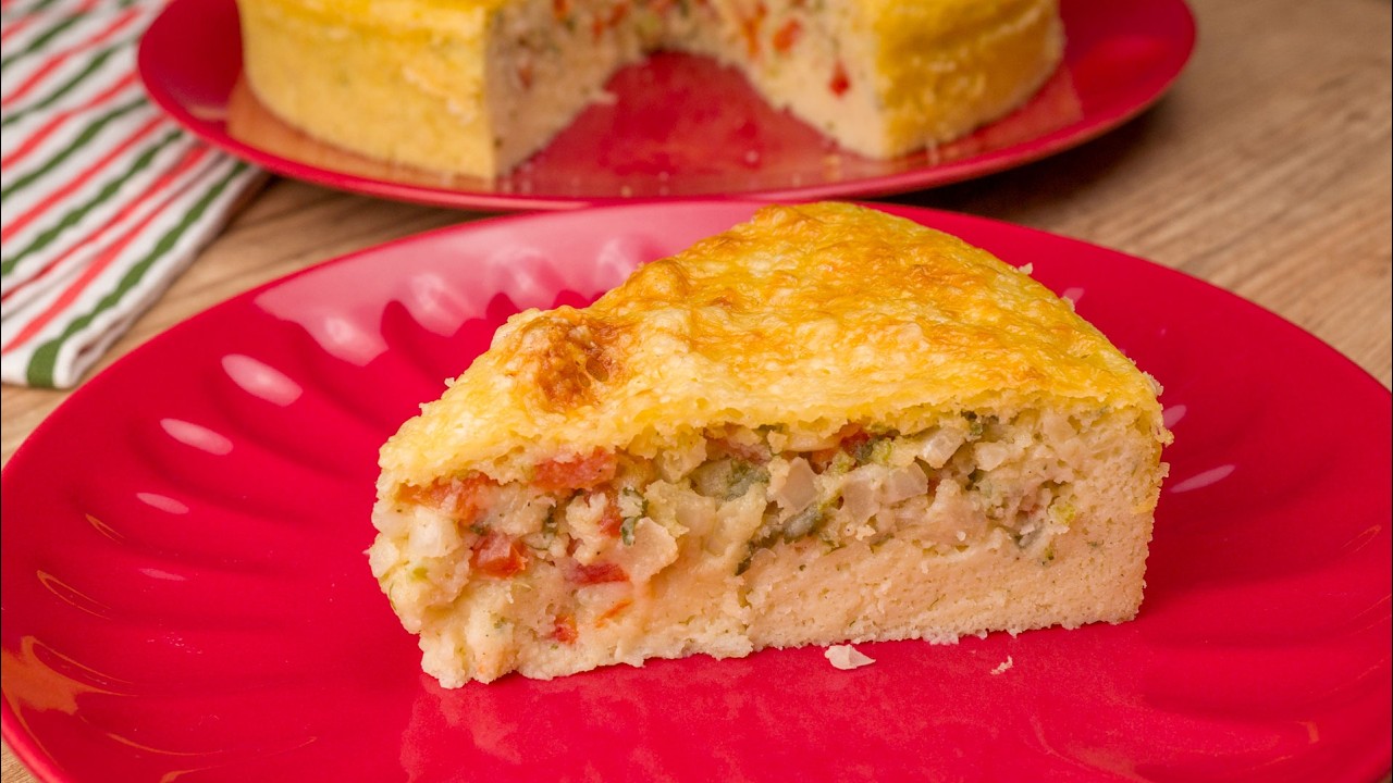 Receita Incrível de Torta de Vinagrete na Airfryer: Fácil, Rápida e Sem Trigo