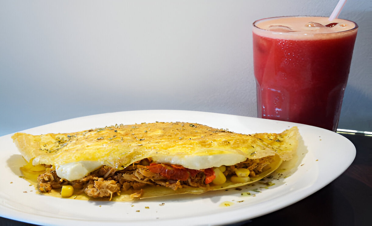 Como Fazer Omelete de Frango Recheada: Refeição Rápida e Saborosa