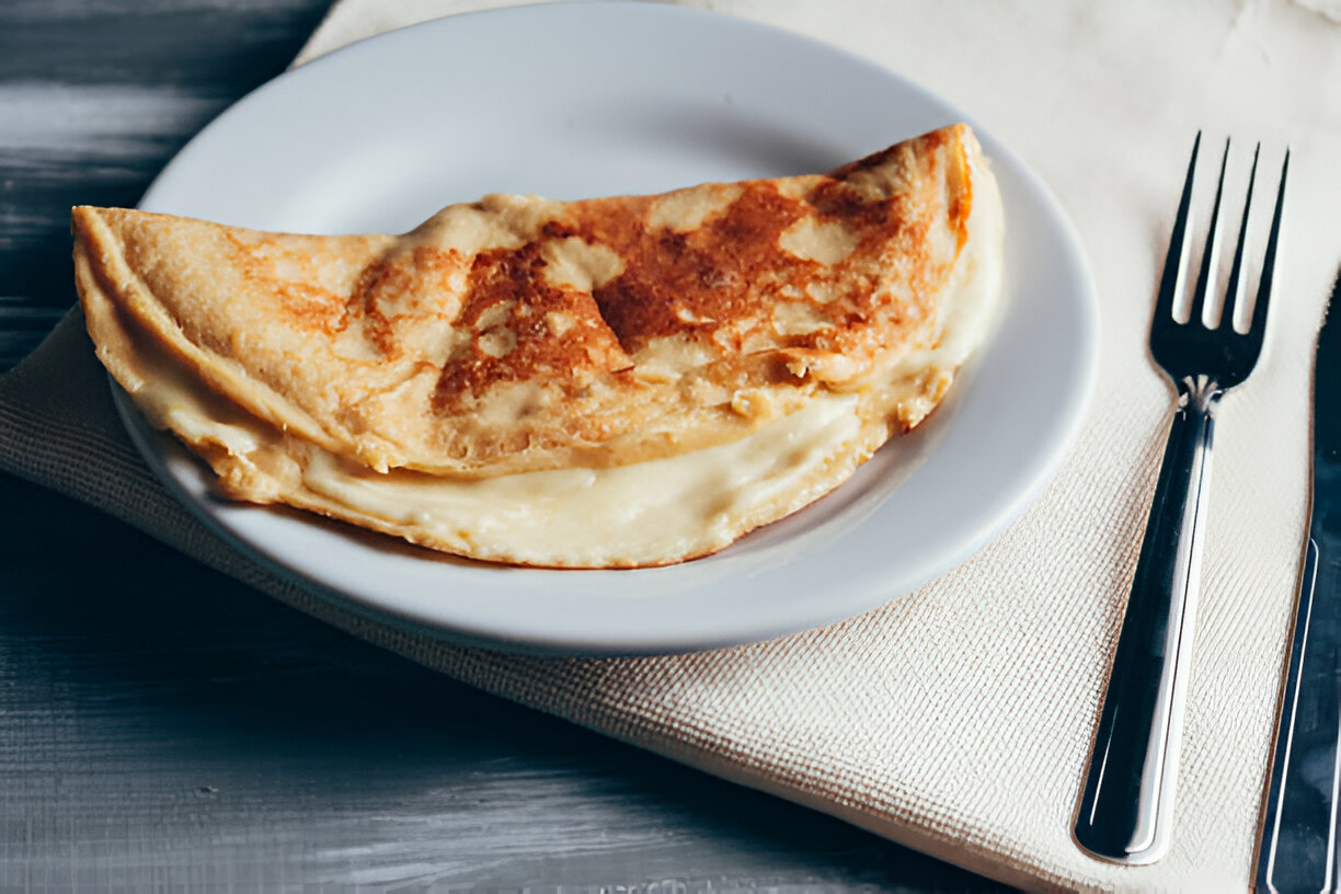 Crepioca Saudável: Muito Gostosa Pronta em Apenas 10 Minutos, para seu café da manhã ou lanche