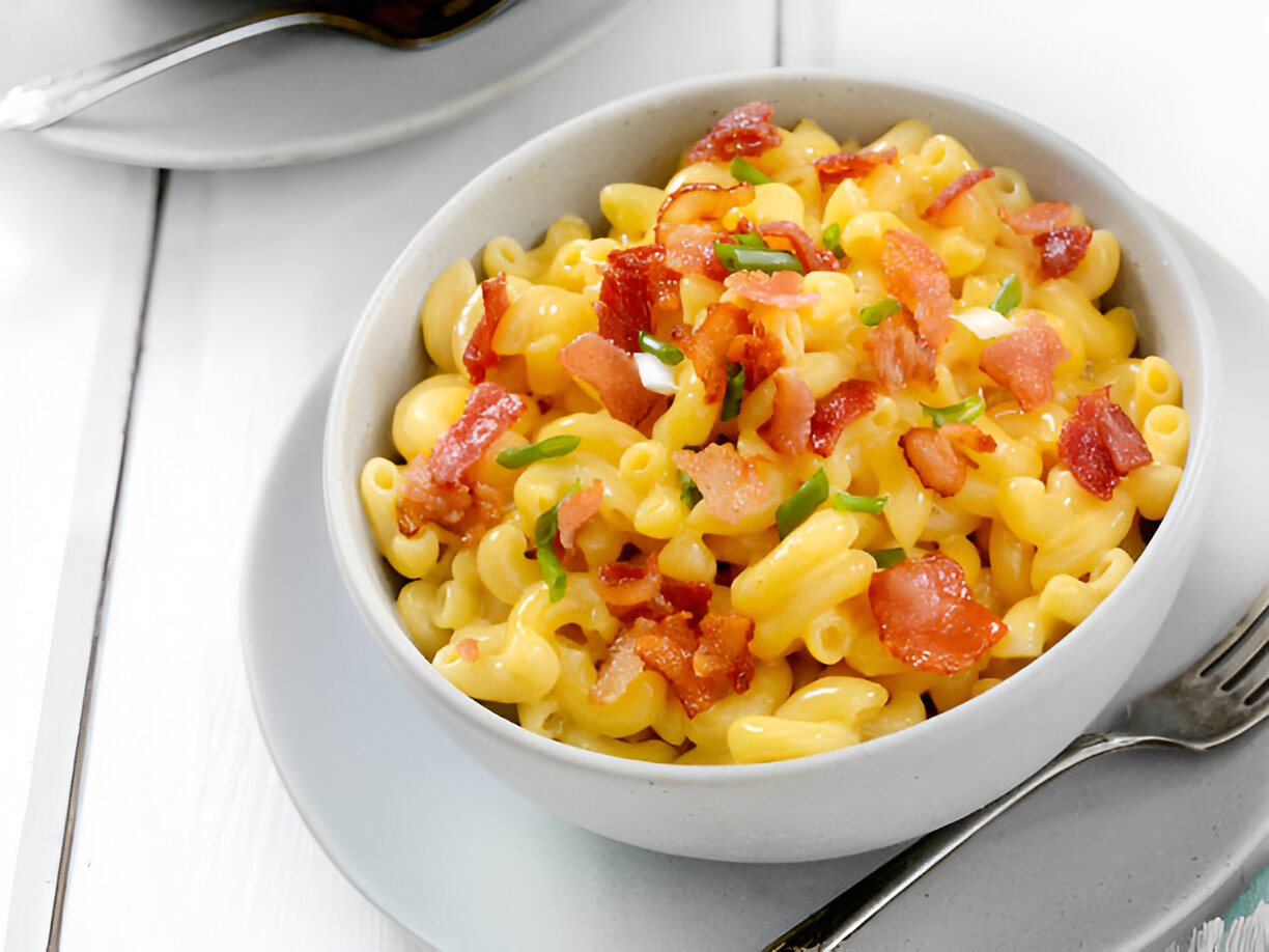 Macarrão com Queijo e Bacon Delicioso: Fácil de Fazer e Digno de Restaurante