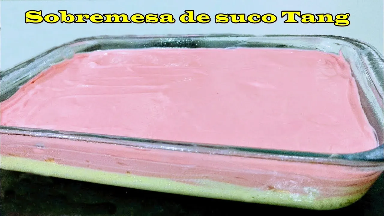 Mousse com Tang: Sobremesa Fácil e Deliciosa com Apenas 3 Ingredientes