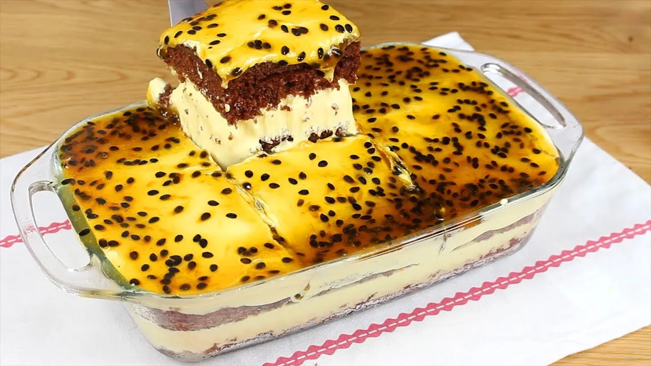 Sobremesa na travessa de 3 sabores que conquista todo mundo que experimenta