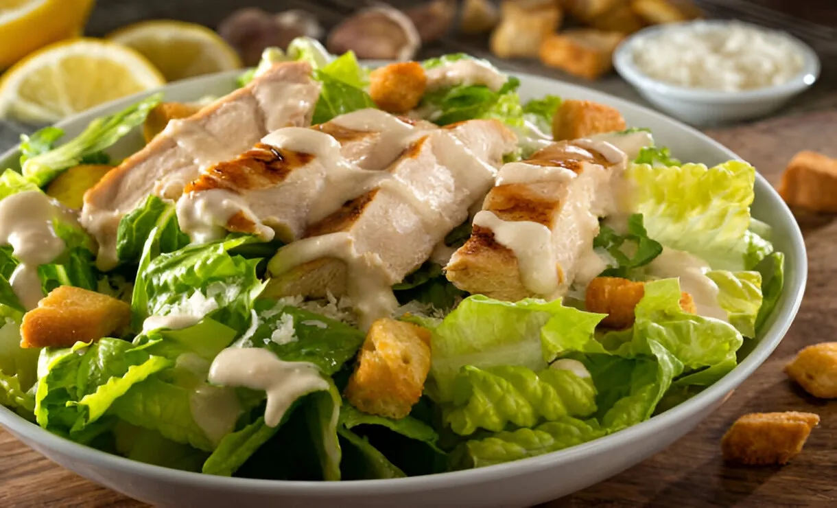 Salada Caesar Caseira Irresistível: Uma Opção Saudável para Refeições Rápidas