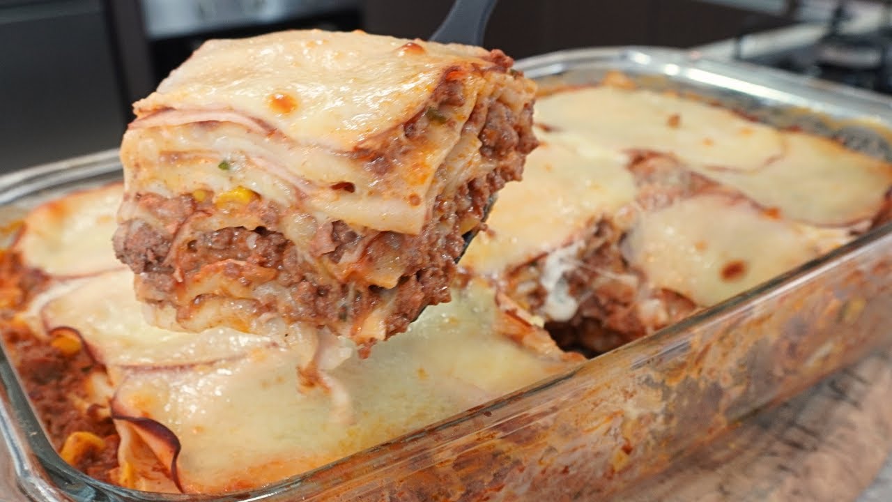Lasanha à Bolonhesa: Diferente e deliciosa para o almoço da minha família