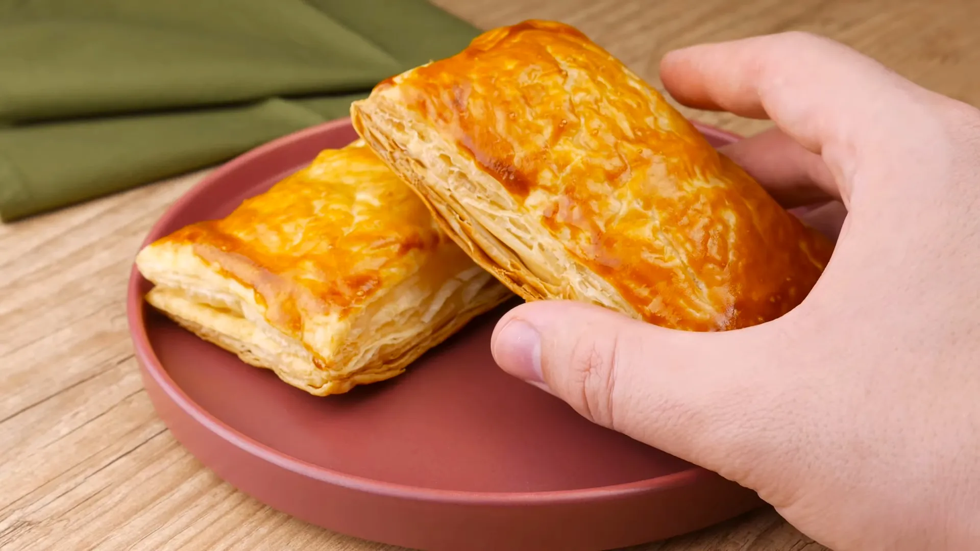 Folhado de Palmito com Catupiry Rápido e Fácil com 4 Ingredientes