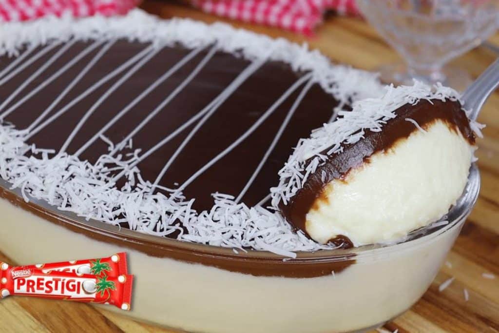 Sobremesa de prestígio na travessa se torna a sensação entre os clientes, deixando todos com vontade de repetir.