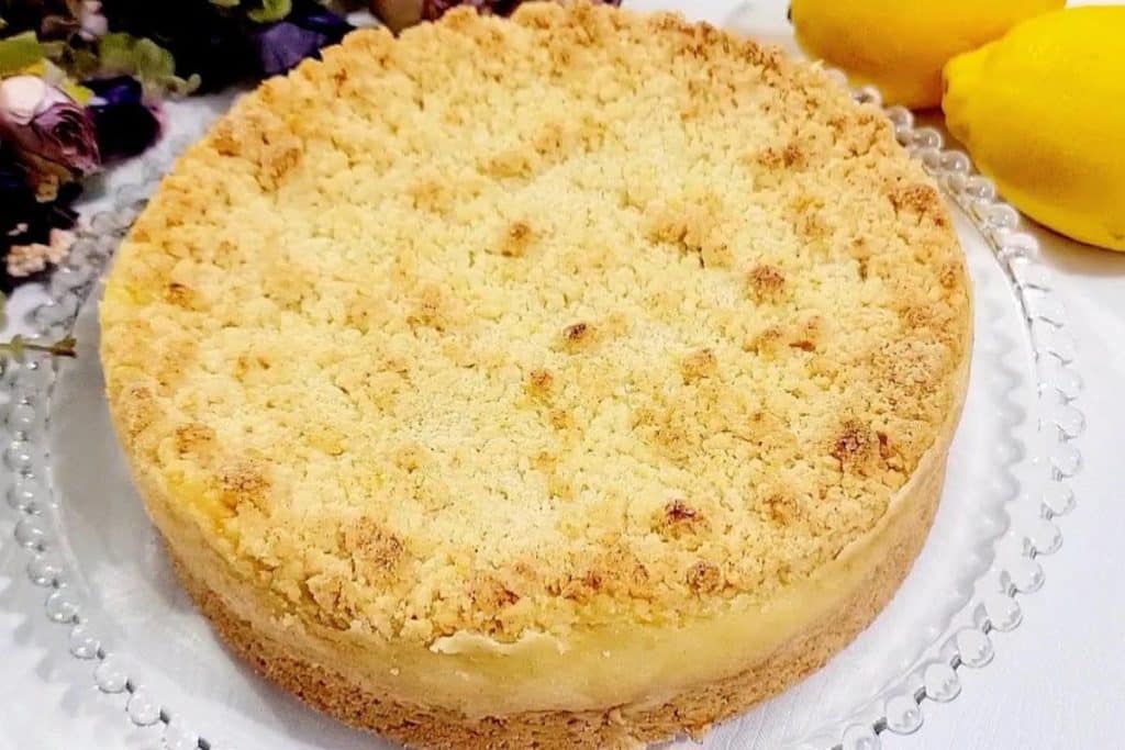 Deliciosa torta de limão com sabor refinado e sofisticado
