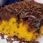 Bolo de Cenoura com Cobertura de Chocolate