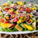 salada verde para o natal