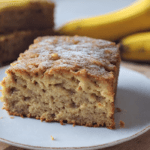 bolo de banana fit com 3 ingredientes