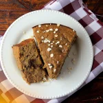 Bolo de cenoura com farinha de arroz sem açúcar