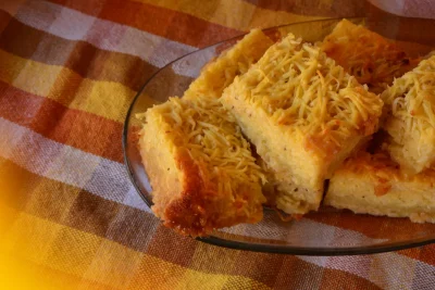 Receita de Bolo de mandioca