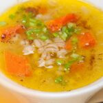 Caldo de Legumes com Quinoa
