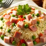Arroz com Presunto e Peito de Peru