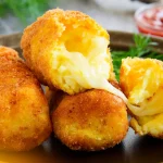 Receita de Croquetes de Batata com Queijo