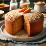 Bolo de Cenoura Low Carb com Farinha de Aveia