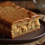 Receita de Bolo de Amendoim com Doce de Leite