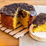 Receita de Bolo de Cenoura com Gotas de Chocolate