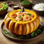 Receita de Camarão na Moranga