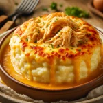 Receita de Escondidinho de Frango Cremoso