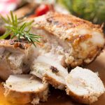 Receita de Filé de frango recheado no forno