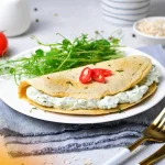 Receita de Panqueca de Queijo