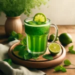 Receita de Suco Verde para Equilibrar a Glicose