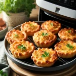 Receita de Tortinha de Frango na Airfryer