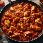 Receita de frango ao molho de tomate