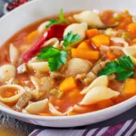 Sopa de Legumes com Macarrão