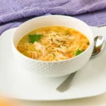 Sopa de legumes com frango