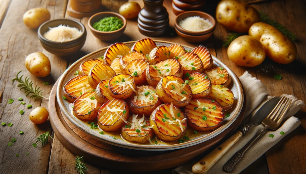 Batata Sanfonada Assada Receita Simples que Vai Surpreender Todos