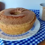 Bolo de fubá na airfryer