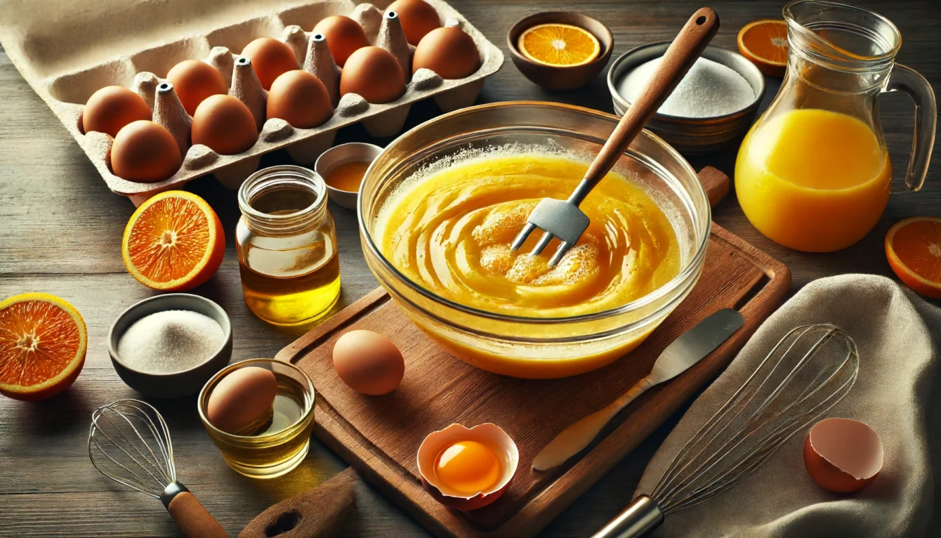 Ingredientes para o Bolo com Suco de Laranja O que Você Vai Precisar
