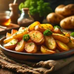 Receita de Batata Baroa à Dorê