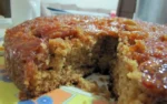 Receita de Bolo de Banana com Canela Caramelizado