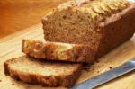 Receita de Bolo de banana com granola