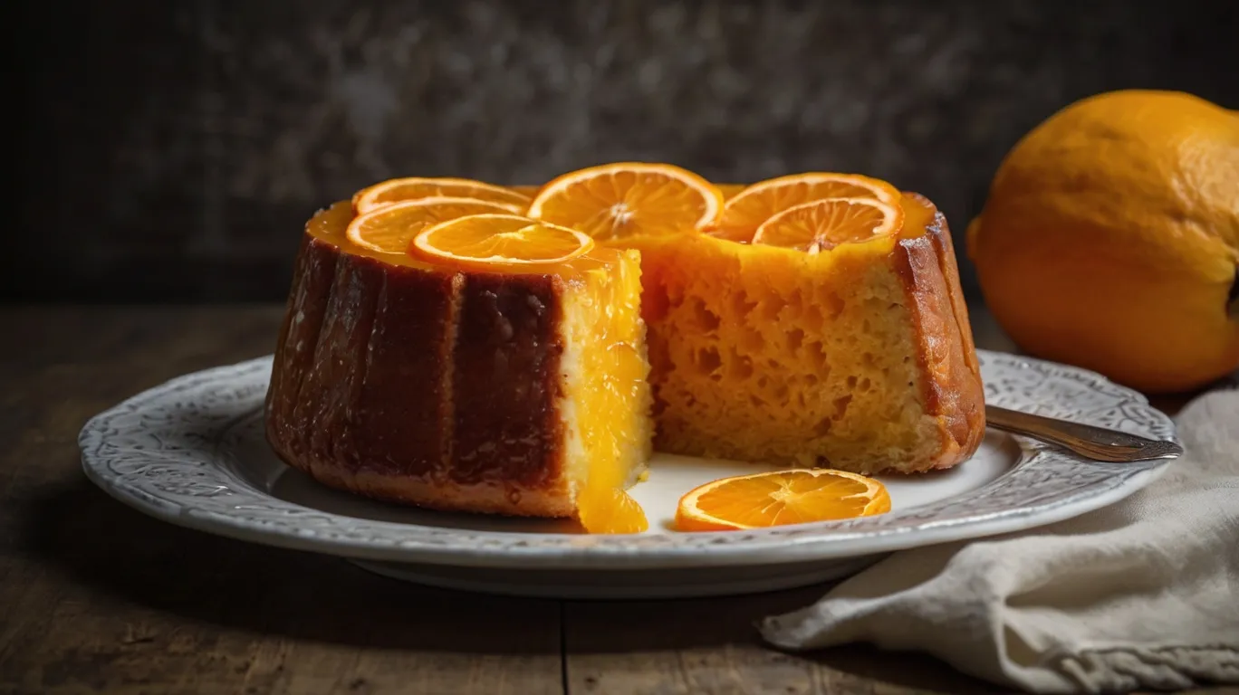 Receita de Bolo de laranja sem gluten