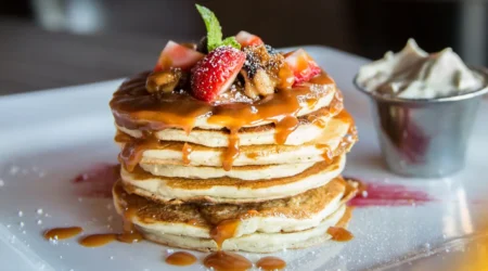 Receita de Panqueca americana doce