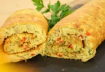 Rocambole de batata com frango