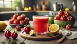Suco de Acerola com Limao para Equilibrar a Glicose