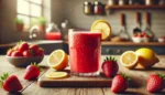 Suco de Morango com Limao para Equilibrar a Glicose