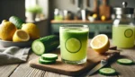Suco de Pepino com Limao para Equilibrar a Glicose