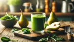 Suco de Pera com Espinafre para Equilibrar a Glicose